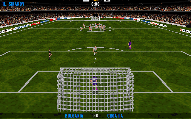UEFA Euro 96 England screenshot 3 for Sega Saturn
